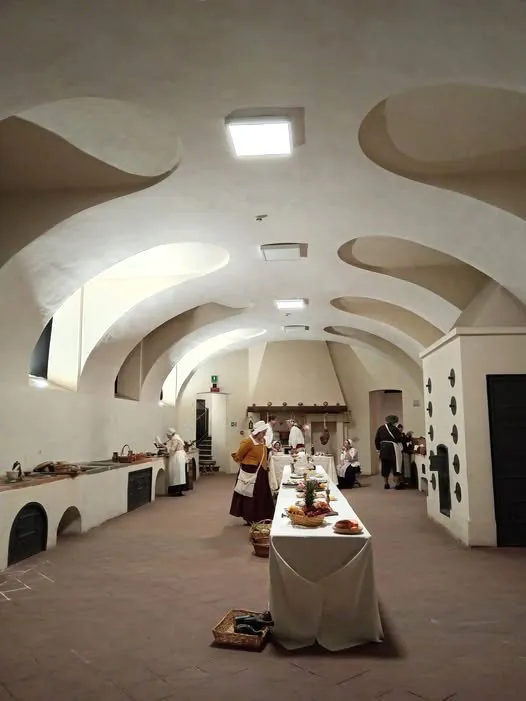 Le volte delle Cucine Reali della Palazzina di Stupinigi