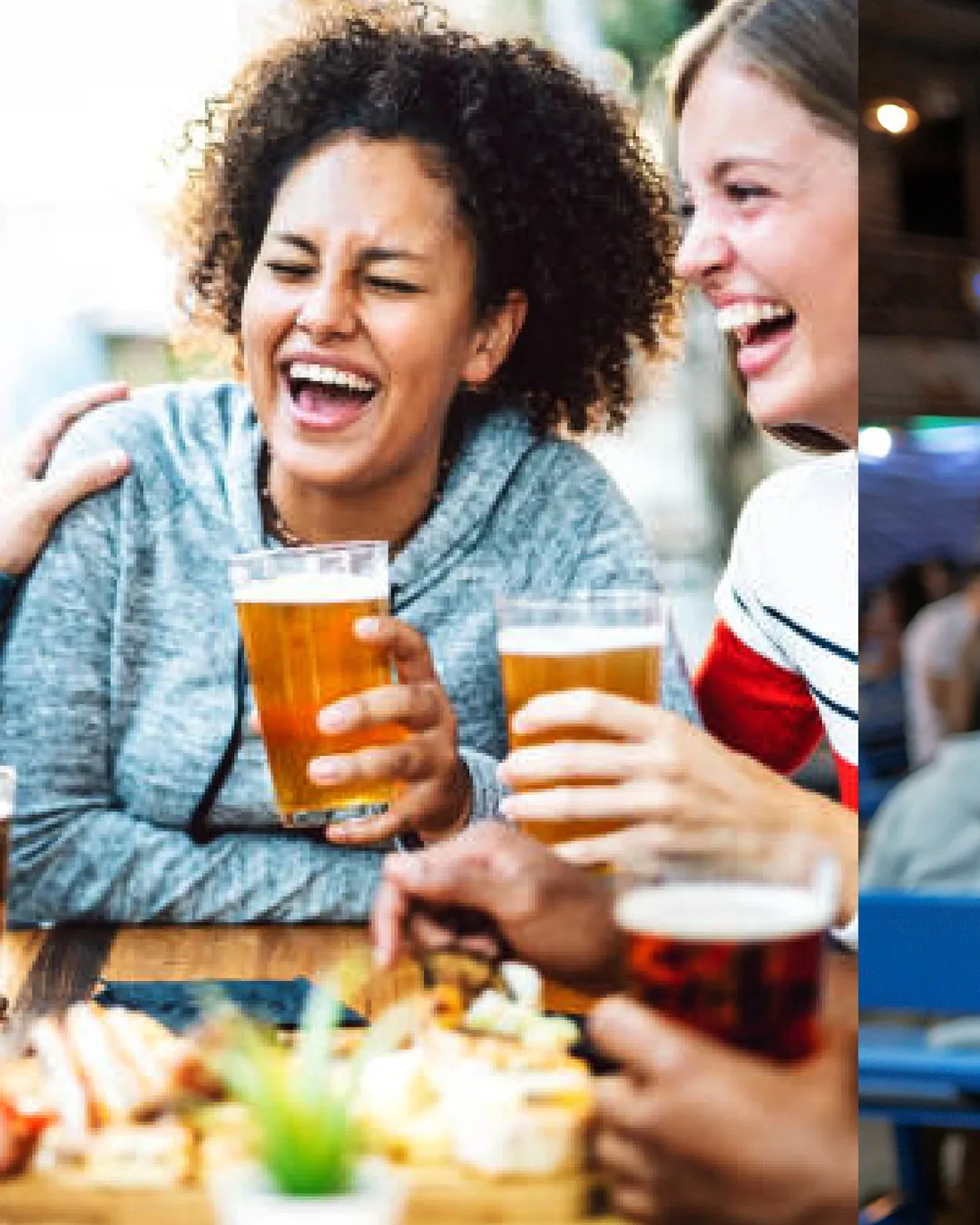 Festa tra amici allo street food