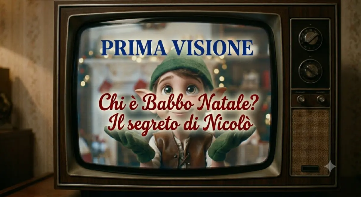 Cartoon 3D Chi è Babbo Natale? Il segreto di Nicolò