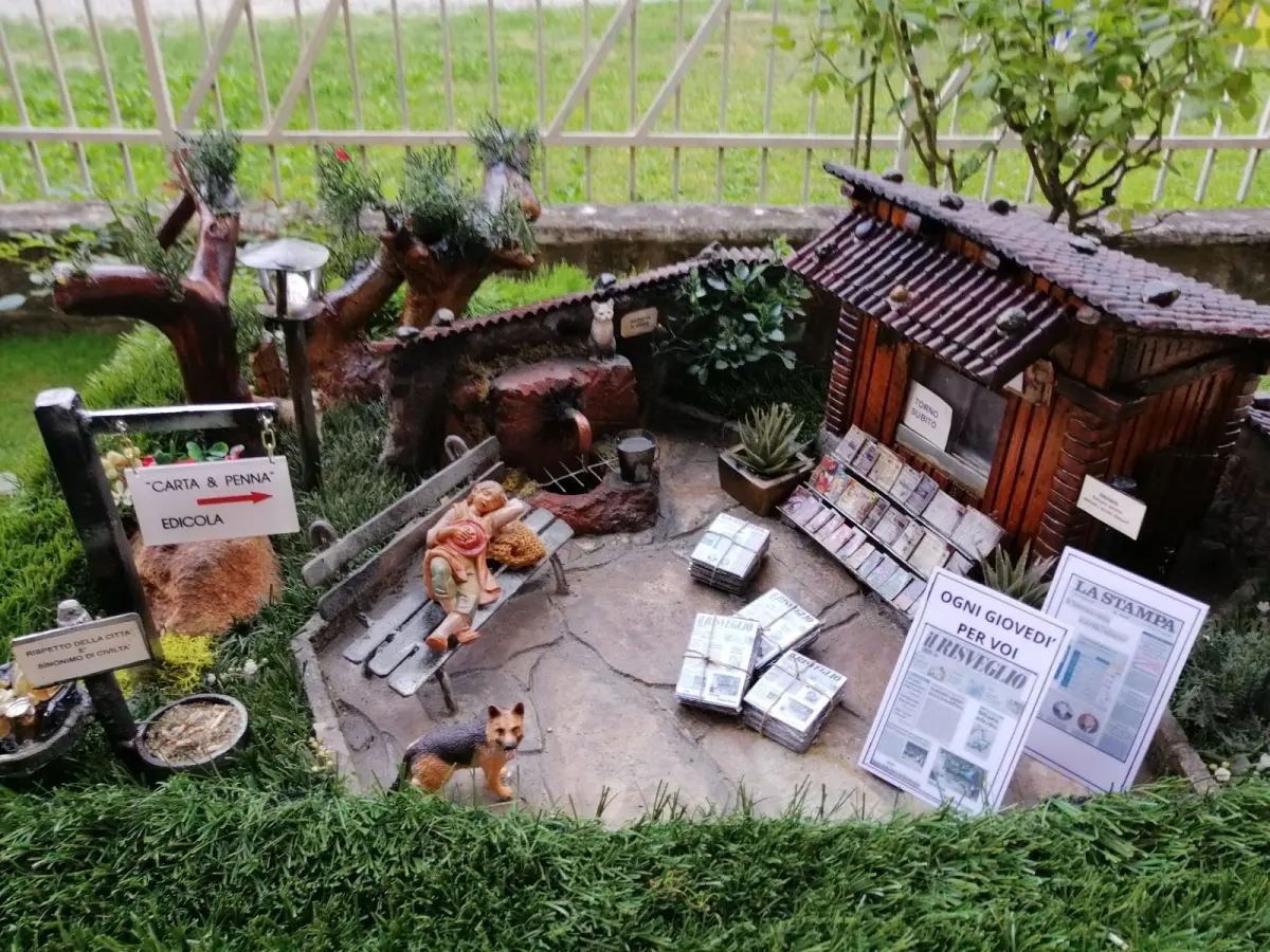 Dettaglio del Presepe Meccanico di Viviani