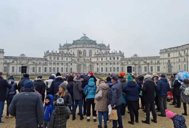 Gruppi in visita alla Palazzina di Stupinigi